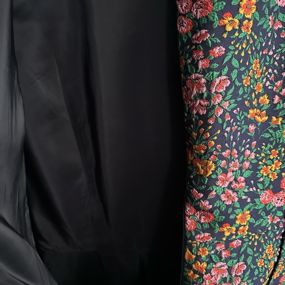 Fully lined, flower, J Crew Dress - Picture 3 of 4